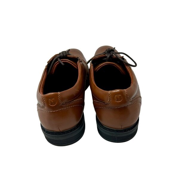Nunn‎ Bush Mens Brown Leather Derby Dress Shoes Size 10 - Picture 4 of 9